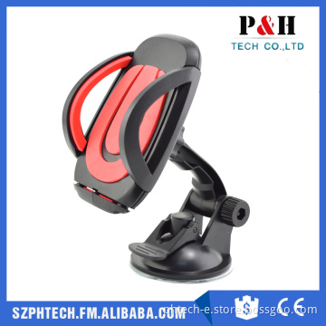 360 degree rotation car phone holder, universal car holder, windscreen mount